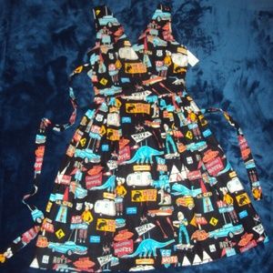 Fervour "Scenic Overlook" Route 66 Dress SZ Small